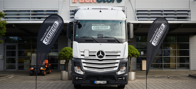 Mercedes-Benz Certified“: Label für Gebraucht-Trucks mit Qualitätsversprechen: Schwer in Ordnung