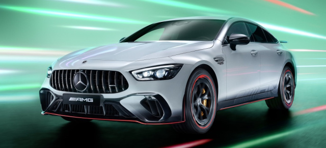 Sondermodell: Mercedes-AMG GT 63 S E PERFORMANCE  „F1 Edition": Power-Performance-Präsent zum 55. AMG Geburtstag