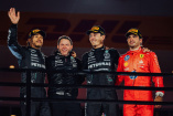 Formel 1 in Las Vegas: Doppelsieg für Mercedes – Max Verstappen ist Weltmeister: Die Silberpfeile gewinnen im Spielerparadies Las Vegas