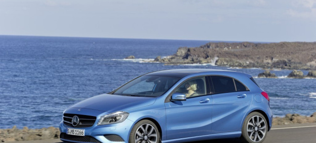  Mercedes A-Klasse günstig leasen:  Rundum-Paket ab 249 : Die Mercedes-Benz Bank lockt mit günstigem Leasing: Leasing, Versicherung, Wartung und Service zum monatlichen Festpreis