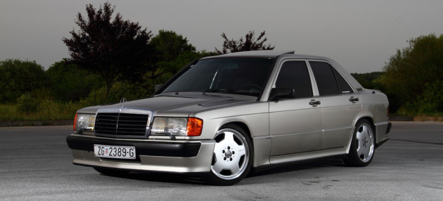 Täuschende Optik: 1991er Mercedes Benz 190 mit D wie Daniel Dieseltrieb: In der Ruhe liegt die Kraft  Entschleunigter Baby Benz dank Selbstzündertechnik
