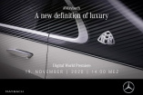 Mercedes-Maybach S-Klasse Premiere in Sicht: Save the date: Maybach S-Klasse Debüt am 19.11.2020  - 14:00 Uhr MEZ