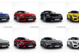 Die Gabe der Farbe: Die Karosserie-Kolorite  des Mercedes AMG GT: So acht-bar sind die Farben des neuen AMG-Sportwagens.  