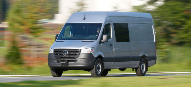 Verursacht Mercedes-Sprinter in USA „extrem gefährliche Probleme"?: Rollt nach dem Parken einfach weg: US-Sprinter mit Bremsproblemen?