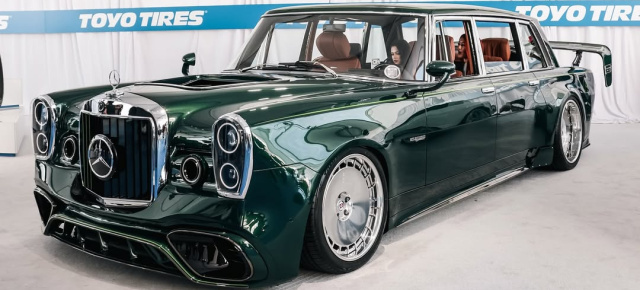 Super-SEMA-Star: Final Boss 600 mit 1.000 PS: Boss Benz american style