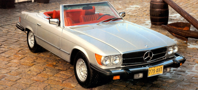 Spektakuläre Sportwagen im Frühling vor 50 Jahren: Heiße Zeiten: Vom Mercedes-Benz SL R107 bis zum Lamorghini Countach LP 500