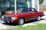 Trump's Benz 1987 Mercedes-Benz 560 SL Roadster: For Sale: Mercedes-Benz von US-Präsident Donald J. Trump