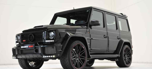 G- wie gewaltig: BRABUS 800 iBusiness auf Basis Mercedes G 65:  Allrad-Multimedia-V12-Supercar mit 800 PS