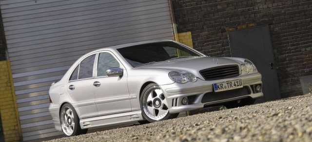 Stil & Sport am Mercedes-Benz W203: Mercedes Tuning mit verjüngender Wirkung: 2000er C-Klasse mit attraktivem Facelift