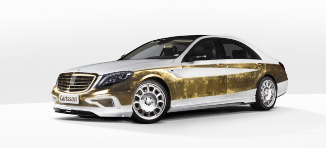 Goldener S-Klasse Stern: Goldstück: Carlsson CS50 Versailles Edition: Hochkarätige Veredelung der Mercedes S-Klasse 