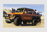 Gaststar: Mercedes G63 AMG 6x6 in GTA V: Die dreiachsige G-Klasse fuhrwerkt im Update von Grand Theft Auto V herum