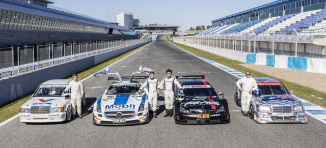 DTM Young Driver Testfahrten in Jerez: Vater & Sohn: Das Ludwig und Asch-Generationentreffen im DTM-Cockpit!