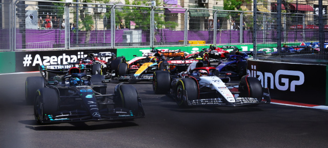 Formel 1 GP von Aserbaidschan - Rennbericht: Rückschlag für Mercedes in Baku