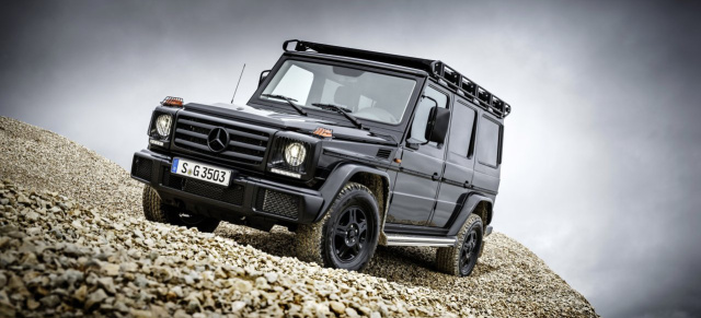 Mercedes-Benz G-Klasse: Update für die Reihe: Technik-Update und neues Modell für die G-Klasse 