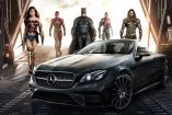 Kinostart Justice League: : JUSTICE LEAGUE: Superhelden fahren auf Mercedes ab!