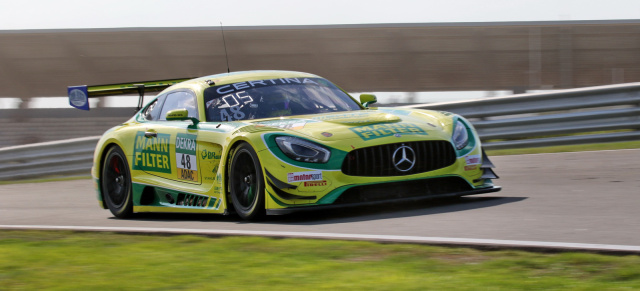 Das MANN-FILTER Team HTP Motorsport beim ADAC GT Masters in Zandvoort: Erstes Podium der Saison für die Mamba!