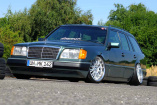 Mercedes-Benz S124:  Stance-Tuning: Benz(in) im Blut: 92er Mercedes T-Modell mit Tiefgang