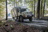 Mercedes-Benz Zetros als Reisemobil XXL : Extrem-Offroader mit Luxus-Appartement