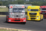 Ellen Lohr Truck Race Blog: 2. Rennen Nogaro - der Sonntag: "Mister T"- ein Truck braucht einen Namen.  Ellen Lohr berichtet direkt "vom Bock" ihres Renn-Trucks: Truck Race EM - Nogaro der Samstag