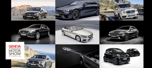 Genfer Autosalon 2018: Mercedes-Neuheiten: Das sind die Stars von Genf 