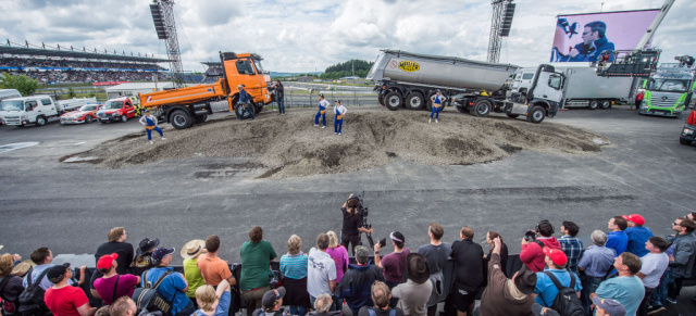 30 Jahre Truck Grand Prix : Mercedes-Benz beim Truck Grand Prix 2015