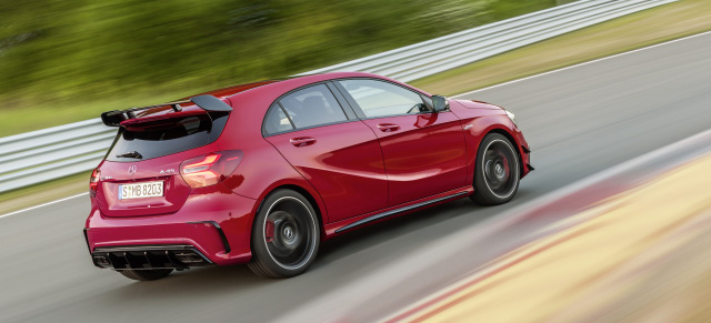 Der neue Mercedes-AMG A 45 4MATIC: Der stärkste Kompaktsportler der Welt