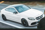 Durchgesickert: Das ist das Mercedes-AMG C63 Coupé: Ins Netz gegangen:  C-Klasse Coupé mit AMG DNA ungetarnt