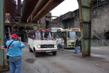 SCHÖNE STERNE 2015: Rundfahrten mit dem Mercedes O319: Historischer Mercedes-Benz Van beim großen Mercedes-Treffen in Hattingen am 10./11. Oktober