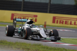 Formel 1 Grand Prix von Japan, Rennen: Rosberg krönt Mercedes-AMG vorzeitig zum Team-Weltmeister!