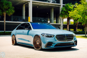 Mercedes-S-Klasse Verfeinerung: Schöner aufgestellt mit AG Luxury
