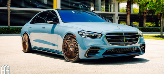 Mercedes-S-Klasse Verfeinerung: Schöner aufgestellt mit AG Luxury