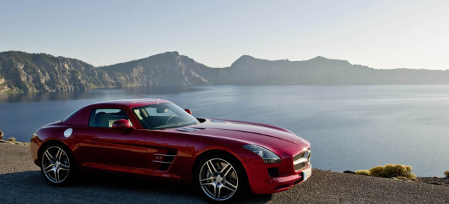 AUTO BILD Leserwahl: Mercedes SLS AMG ist das schönste Auto Deutschlands : Mercedes-Benz siegt beim AUTO BILD Design Award 2010