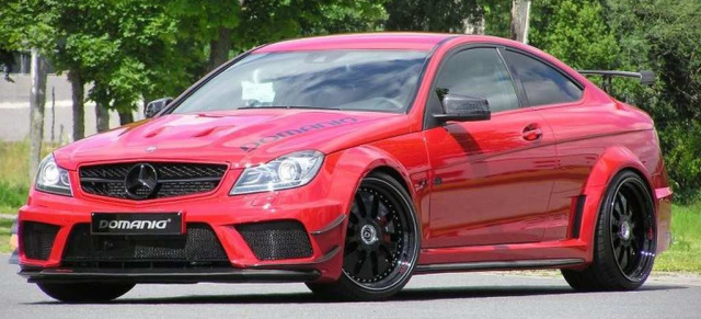 Mehr Rasse: Mercedes C 63 AMG Black Series von Domanig: Der Tuner verschärft den Status der schnellsten und stärksten C-Klasse 