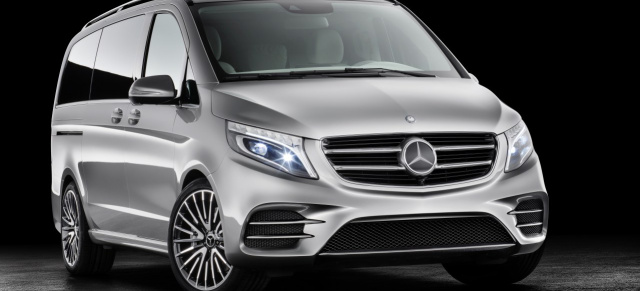 Premiere in Genf: Mercedes-Benz Concept V-ision e : Mercedes V-Klasse Concept Car mit PLUG-IN HYBRID