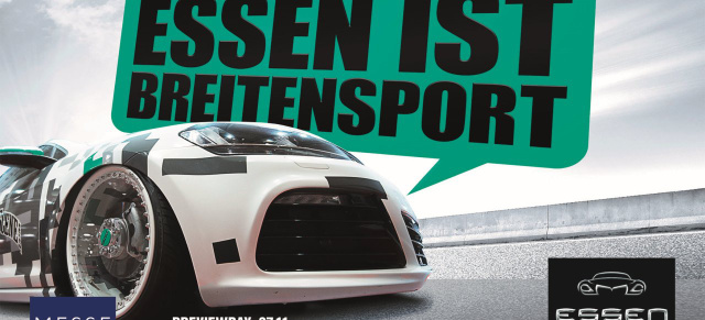 Essen Motor Show 2015: Neue  Werbekampagne der Essen Motor Show : „Essen ist Breitensport“