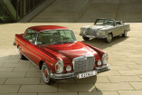 Restauriert von Kienle: Mercedes-Benz 280 SE 3.5 Coupé und 280 SE 3.5 Cabriolet (W111): Duo Numero Uno: S-Klasse Coupé mit der Fahrgestellnummer 000001 & S-Klasse Cabrio mit hydraulischem Verdeck