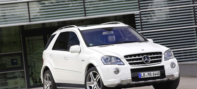 Ende: Der Mercedes ML63 AMG wird nicht mehr gebaut: 