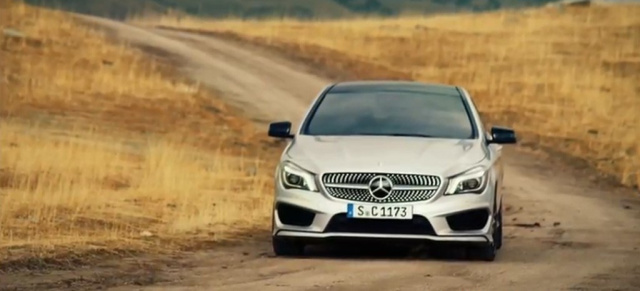 Video: Mercedes CLA ist schon ein Film-Star : Stilvoller Film mit der neuen Stilikone von Mercedes-Benz