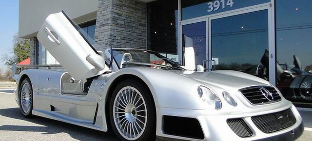 Auf eBay: Extrem seltener Mercedes CLK GTR Roadster für 2 Mio. US Dollar: Von dem AMG Supercar in Roadster-Ausführung wurden 1998/1999 lediglich fünf Exemplare gefertigt 