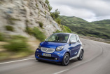 smart: : 71-PS-fortwo jetzt mit twinamic Doppelkupplungsgetriebe 