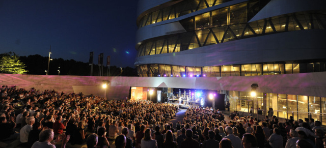 Musik im Museum: jazzopen stuttgart 2015: Im Mercedes-Benz Museum spielt die Musik 