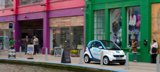 car2go rockt Birmingham: Start mit 250 Fahrzeugen in der zweitgrößten englischen Stadt