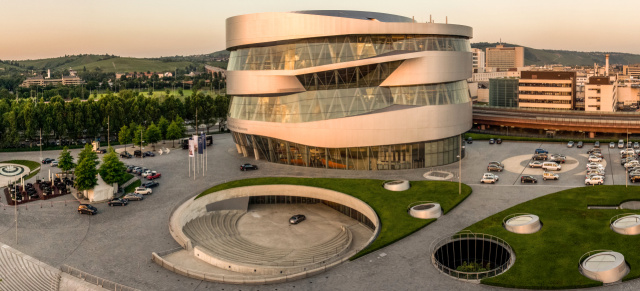 Mercedes-Benz Museum: Jahresrückblick 2015 : Sehr deutliches Besucher-Plus für das Mercedes-Benz Museum 