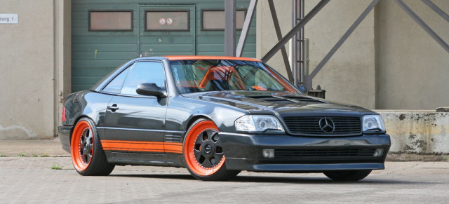 Erster Mercedes-Fan Teilnehmer beim HELLA Show & Shine Award 2011: Der beste SL Deutschlands nimmt beim Wettbewerb auf der Essen Motor Show teil.