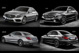 Mercedes-Benz C-Klasse: Kopf an Kopf: Gesichtsvergleich W205 C-Klasse vs. Mopf