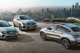 Erfolgreiche Showroom-Premiere: GLE, GLE Coupé, GLC und A-Klasse begeistern das Premierepublikum 