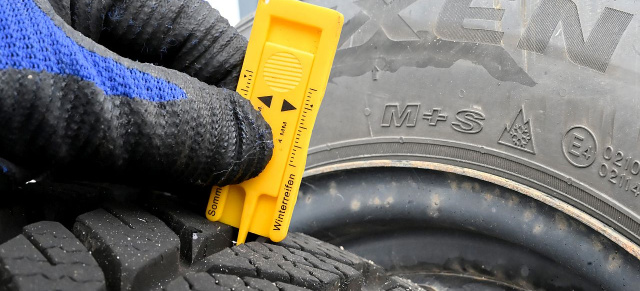 Nur mit dem richtigen Gummi!: Mit den richtigen Reifen durch den Winter