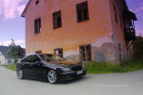 Black & Chrome: Elegantes Mercedes Tuning: C-Klasse C320 im edlen Colombit-Schwarz-Metallic
