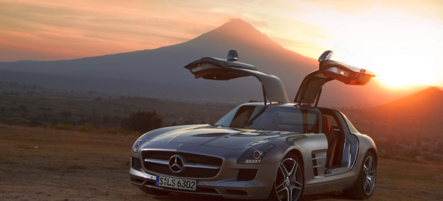 Die schönsten Mercedes SLS AMG Panamericana Wallpaper: Ein kleines bisschen Mexico für den Bildschirm - jedes der über 25  Mercedes Bilder lässt sich durch Anklicken vergrößern und per Rechtsklick herunterladen. 