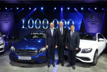Mercedes-Benz Produktion: Produktionsmeilenstein im Reich der Mitte: Mercedes-Benz macht seine erste Million in China voll 